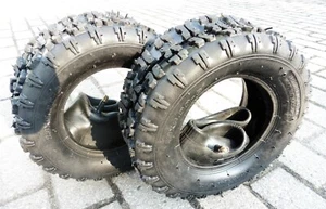 2x 13x5.00-6 Reifen mit Schlauch für 13x5-6 Kinderquad Schneeräumer Aufsitzmäher - Bild 1 von 2
