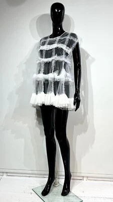 Viktor & Rolf tulle ruffle blouse. Size S - Image 1 of 4