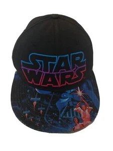 Cappello nero Star Wars Lucas Films fumetto ricamato Vader Leia Skywalker sistema operativo - Foto 1 di 9