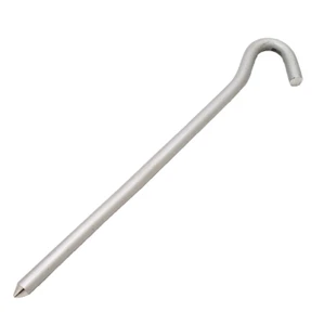 PAQUETE DE VALOR DE ALUMINIO ULTRALIGERO DE 18 cm CLAVIJA DE TIENDA ALTA RESISTENCIA #8047 - Imagen 1 de 6