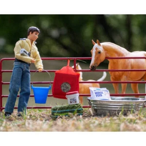 2497 Breyer Horse Traditional Stable Feed Set NEW - Picture 1 of 3