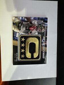 Drew Brees New Orleans Saints Captains Patch 2012 Topps Football Card