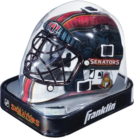 Ottawa Senators Unsigned Franklin Sports Replica Mini Goalie Mask Cover
