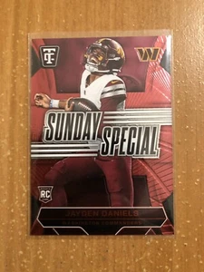 Specchio rosso Jayden Daniels 2024 totalmente certificato Rookie RC Sunday Special /249🔥 - Foto 1 di 3