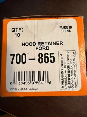 Dorman Ford Hood Insulator Retainer - 10 pack - 700-865 - Image 1 of 3