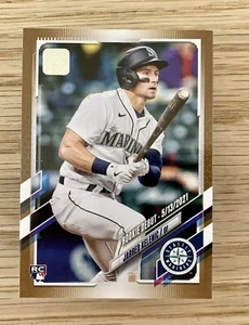 2021 Topps Update Gold #US302 Jarred Kelenic /2021 ROOKIE RC MARINERS - Picture 1 of 2