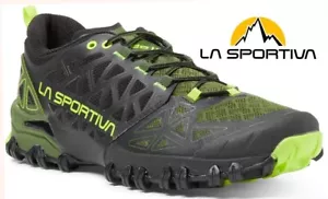 La Sportiva Bushido II Trail Run Shoes mesh inserts ROCK GUARD cushioned mens 6 - Picture 1 of 12