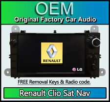 Renault Clio Sat Nav stereo CD player Bluetooth USB AUX  LAN5210WR1 281153868RA