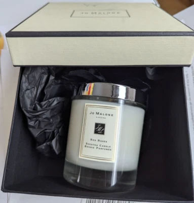 Vela perfumada Jo Malone Red Roses 7 OZ/200 g - 2,5" nueva en caja Foto 1 de 2