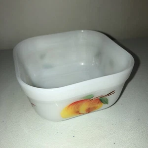 Piatto frigorifero vintage Fire King forno merce con design frutta - Foto 1 di 6