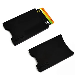 2x RFID Scheckkartenhülle Kreditkartenhülle Bankkartenhülle für bis zu 3 Karten - Bild 1 von 2