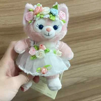 2024 Nuevo Disney Vestido de Boda Linabell Precioso Muñeco de Peluche Mochila Decoración Llavero Foto 1 de 4