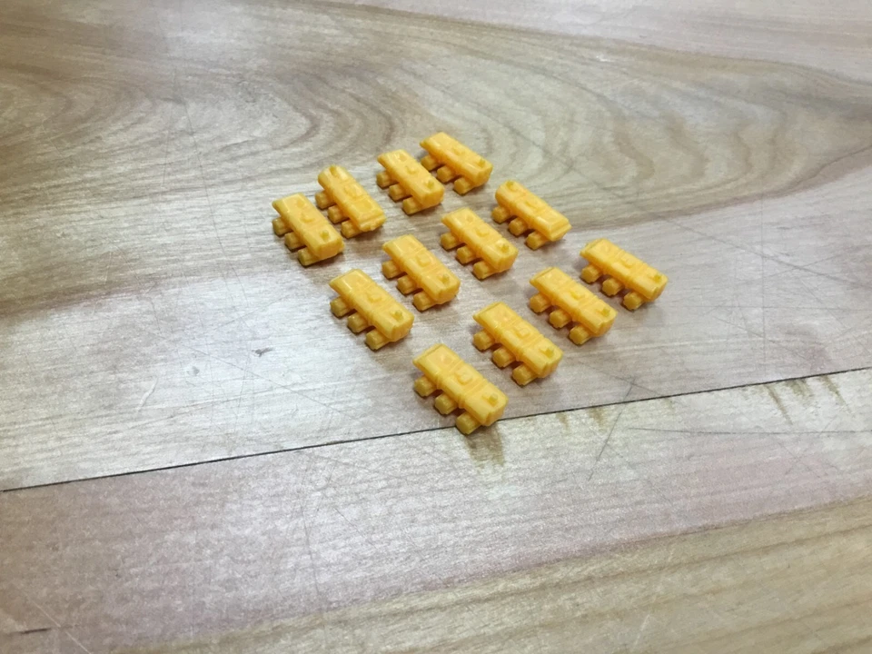 Fortress America MB Amarillo Unidades Móviles Repuesto Juego Piezas CANTIDAD 12 Foto 1 de 1