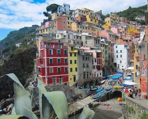 RIOMAGGIORE CINQUE TERRE ITALY Photo Picture Print 4X6,5X7, 8X10, 8.5X11" - Picture 1 of 1