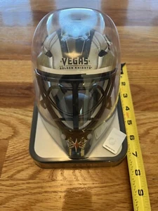 VEGAS GOLDEN KNIGHTS FRANKLIN MINI GOALIE MASK - NEW - Picture 1 of 5