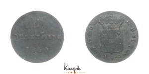 Italia-Toscana, Leopoldo II., 1 Quattrino 1850, CNI 95, 0,91g., ss - Imagen 1 de 1