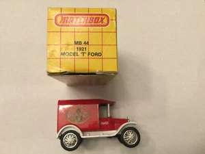Vintage Matchbox MB44 1921 Model "T" Ford Coca-Cola Truck w/Box - Picture 1 of 3