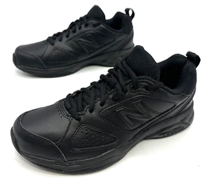 New Balance 623 V3 Womens Size 7.5 B Black Cross Trainer Leather Sneaker - Picture 1 of 6