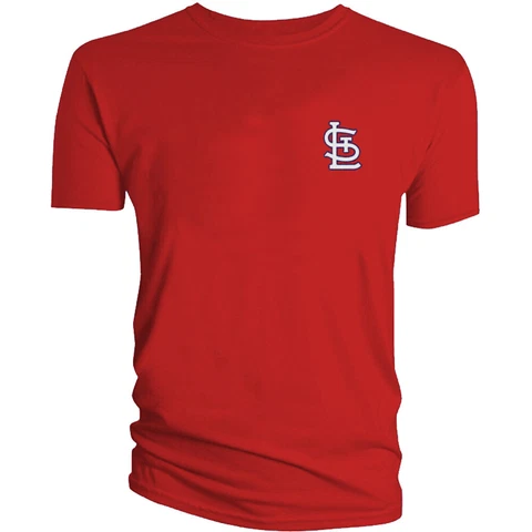 St. Louis Cardinals T-Shirt STL Chest Cover