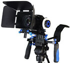 DSLR RIG With Follow Focus And Matte Box Shoulder Mount Rig with COUNTER WEIGHT