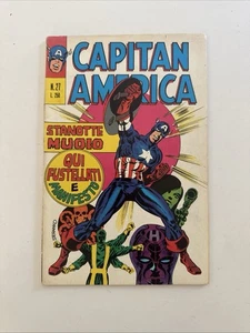 🔵 CAPTAIN AMERICA # 111 - FIRST ITALIAN EDITION (1974) Steranko - Marvel - Read - Bild 1 von 4