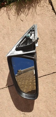 2004 Audi A3 8P N/S LH  Mirror, LZ9W Black, Complete. - Image 1 of 4