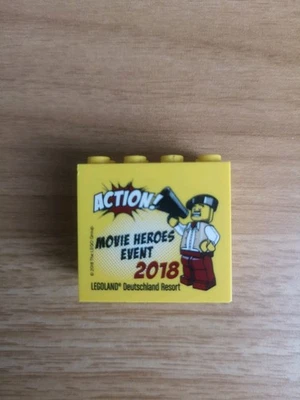 Legoland Deutschland Sammelstein Action Movie Heroes Event 2018 Lego Sonderstein - Bild 1 von 2