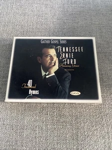 Tennessee Ernie Ford Gaither Gospel Amazing Grace Cassettes 1&2 40 HYMNS SLEEVE  - Picture 1 of 3