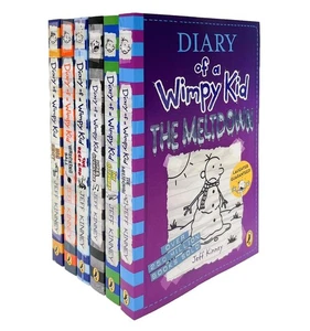 Jeff Kinney Diary of a Wimpy Kid Series (Books 12-17) 6 Books Collection Set Big - Picture 1 of 2