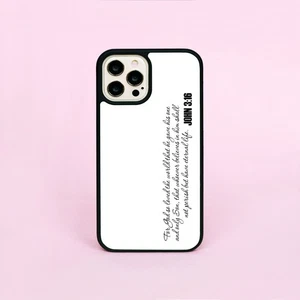 Personalised Bible Verse Biblical Quote Christian Phone Case/Cover For iPhone - Picture 1 of 14