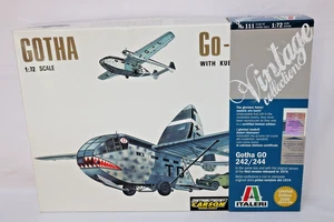 ITALERI 111 VINTAGE COLLECTION GOTHA GO-242 GO-244 MIT KÜBELWAGEN 1:72 - Bild 1 von 3