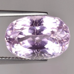 12.85 Cts Baby Pink Kunzite Oval Earth Mined Natural Loose Gemstone Afghan - Picture 1 of 3