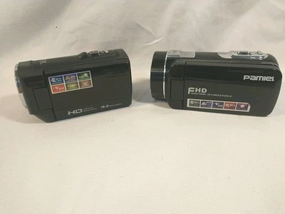 FULL HD  DIGITAL VIDEO CAMCORDER WITH BATTERY - Untested NO Cord, Card, Charger - Image 1 of 4