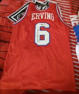 Signiertes Julius Erving Philadelphia 76ers #6 Trikot Beckett zertifiziert. - Bild 1 von 5