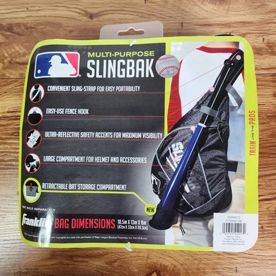 Bolsa de bate de béisbol Franklin MLB SlingBak - Nueva mochila de equipo multiusos Foto 1 de 2