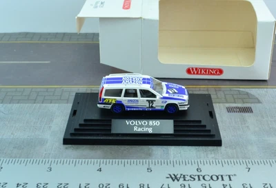 Wiking VOLVO 850 Station Wagon coche de carreras blanco escala 1:87 HO Foto 1 de 3