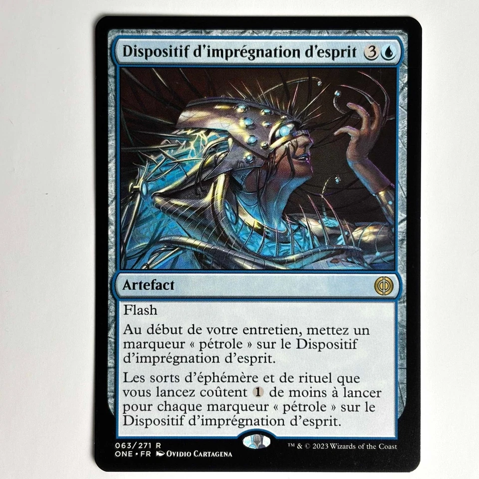 DISPOSITIF D'IMPREGNATION D'ESPRIT MTG ONE - CARTE MAGIC THE GATHERING FR NEUF - Photo 1/1