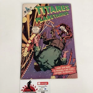 FUMETTI SPAGNOLI TITANES PLANETARIOS #295 NOVARO MESSICO = STRANE AVVENTURE #209 - Foto 1 di 6