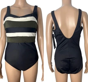 Neu Miraclesuit schwarz Spectra Trinity Bügel Einteiler Badeanzug Größe 12 - Bild 1 von 14