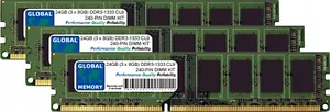 24GB (3 x 8GB) DDR3 1333MHz PC3-10600 240-PIN DIMM MEMORY KIT FOR DESKTOPS/PCs - Picture 1 of 1