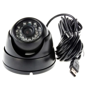 1080P CCTV Dome WebCamera Outdoor Indoor USB Camera Night Vision Full HD Camera - Picture 1 of 12