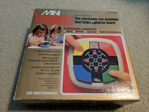 1987 Vintage Vtech MINI WIZARD Simon Electronic Memory Handheld Game - Tested VG - Picture 1 of 4