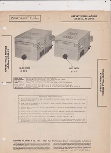 SAMS 1948 AIRCRAFT TRANSMIT SCHEMATIC WITH CHARTS AND DIAGRAMS FREE SHIP IN U.S - Picture 1 of 1