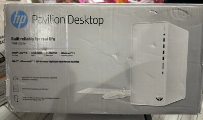HP Pavilion TP01-3003w (512GB SSD, Intel Core i5-12400, 12GB RAM) Tower PC...NEW - Image 1 of 3