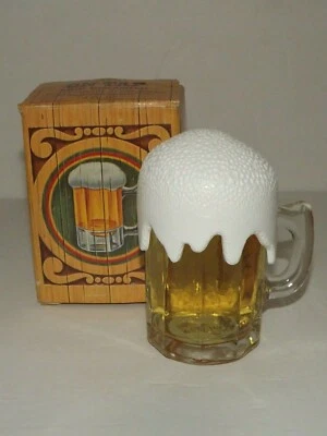 Taza de cerveza de colección Avon On Tap jarra botella Wild Country después del afeitado 4 fl oz. Nuevo Foto 1 de 4