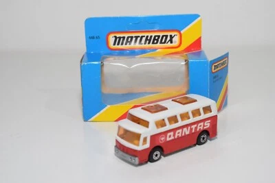 A94 1:64 3 ZOLL MATCHBOX LESNEY MB-65 MB65 MB 65 AIRPORT COACH QANTAS MIB SEL... - Bild 1 von 4