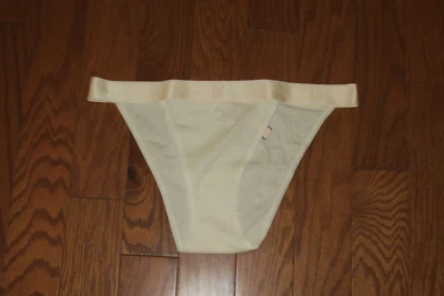 M ❤️ VICTORIA'S SECRET ❤️ WIDE BAND ❤️ TERMAL COTTON MID. PANTIES STRING BIKINI - Image 1 of 4