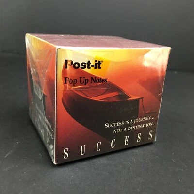 Vintage 1996 Pop Up Post It Notes Success Journey Successories Sealed Winners - Image 1 of 4
