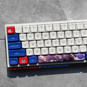 GUNDAM RX78-2 Keycaps set PBT XDA 150Keys for Cherry MX Mechanical Keyboards - Picture 1 of 9