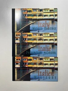 2002 3 Libretti UN ONU Italia Patrimonio UNESCO New York Ginevra Vienna - Picture 1 of 8